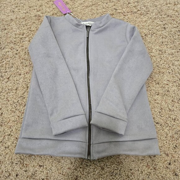 Mini Me Boutique Girls Size 4/5 Outfit, Jeans and Zip Up - Picture 9 of 11